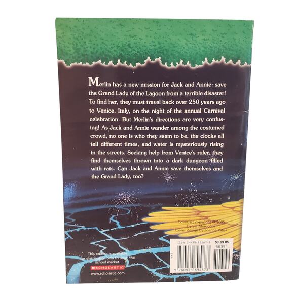 Carnival at Candlelight Magic Tree House #33 Mary Pope Osborne Paperback - Picture 2 of 5
